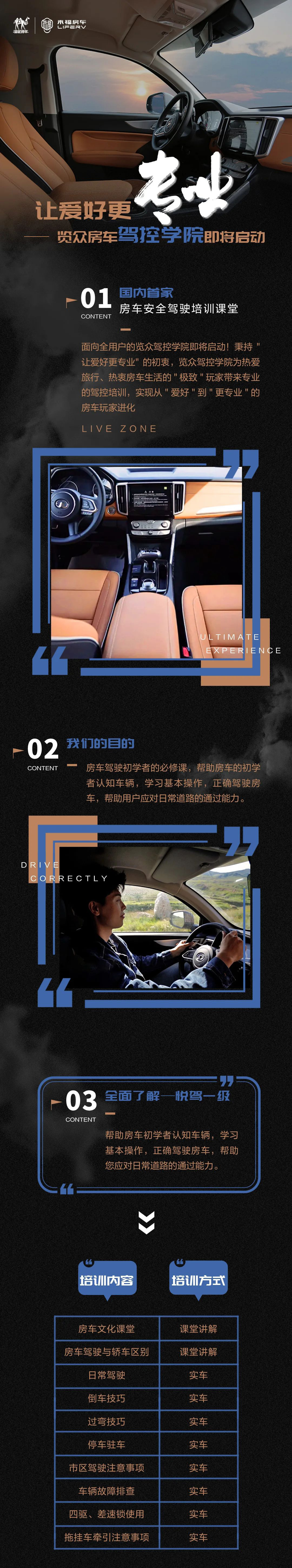 讓愛(ài)好更專(zhuān)業(yè)！覽眾房車(chē)駕控學(xué)院即將啟動(dòng)